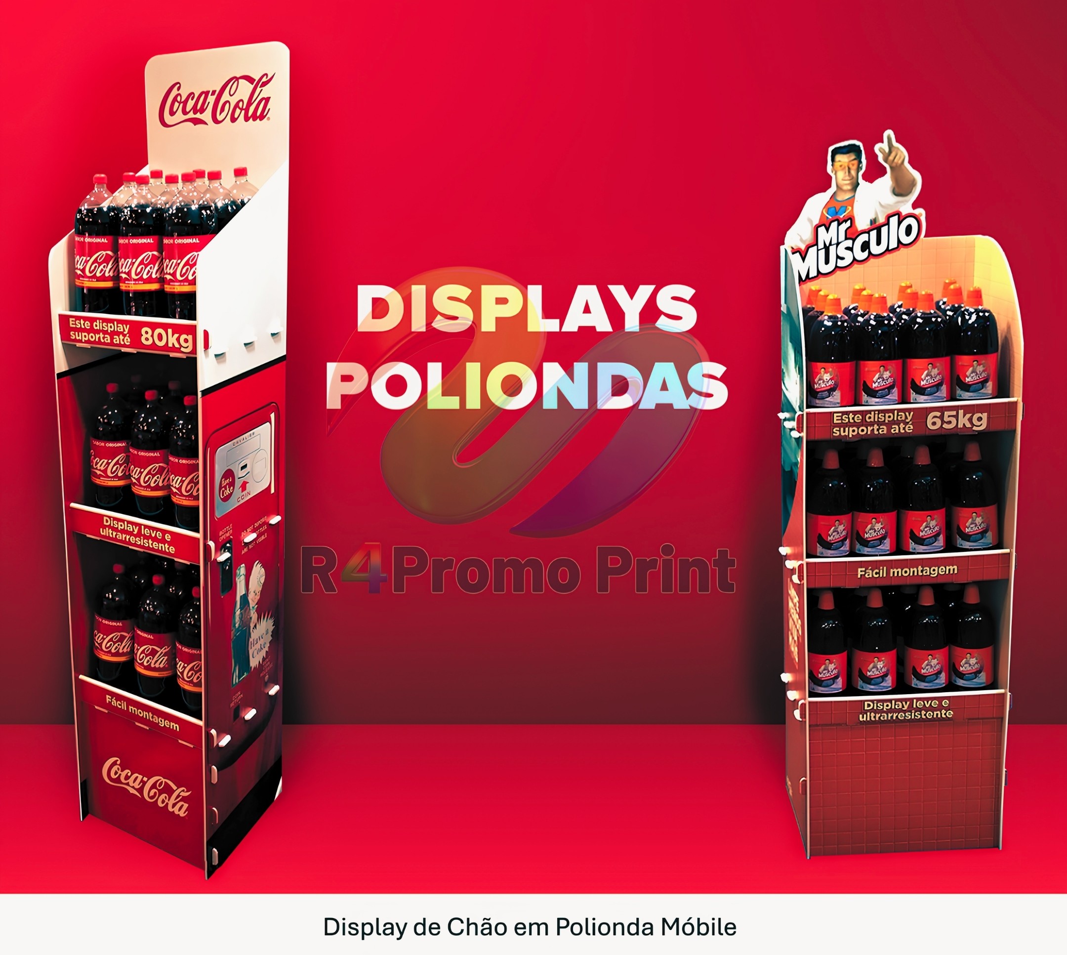 Display de Chão em Polionda: Guia Completo para seu PDV